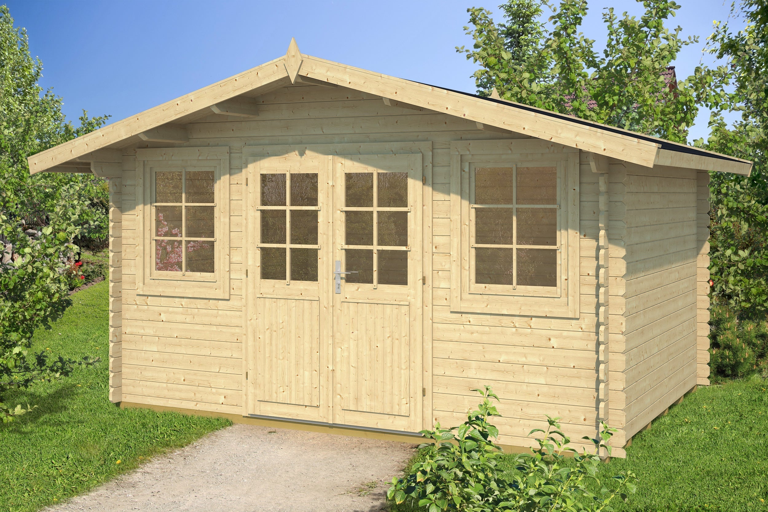 NERVION 4.0x3.0m Log Cabin